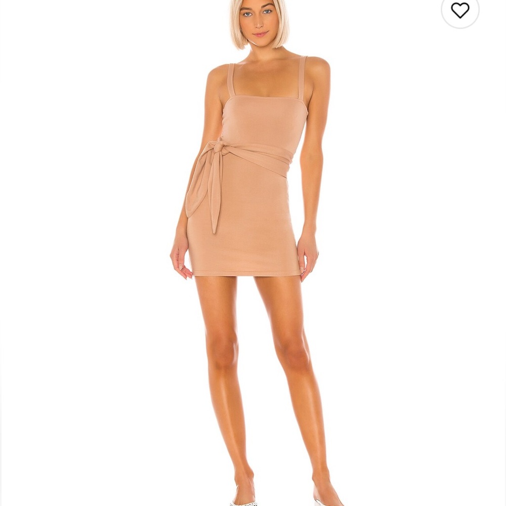 Lovers + Friends Nude dress